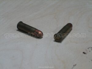 La cartouche de 8 mm 1892 du revolver 1892.